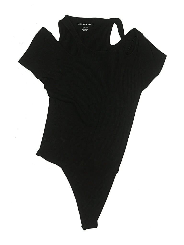 Pre-owned American Eagle Outfitters Bodysuit In Black