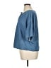 Levi's Blue Short Sleeve Blouse Size XL - photo 5