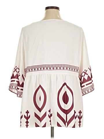 BLOOMCHIC 3/4 Sleeve Blouse (view 2)