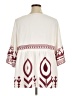 BLOOMCHIC White 3/4 Sleeve Blouse Size 14 - 16 - photo 2