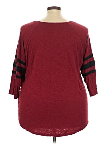 Torrid 3/4 Sleeve T-Shirt (view 2)