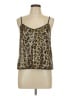 Fate 100% Polyester Gold Sleeveless Top Size L - photo 1