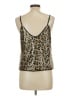 Fate 100% Polyester Gold Sleeveless Top Size L - photo 2