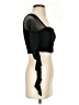 Shein Black 3/4 Sleeve Top Size XS - photo 4