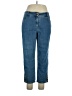 Charter Club Tweed Blue Jeans Size 14 - photo 1