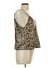 Fate 100% Polyester Gold Sleeveless Top Size L - photo 4