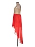 Arden B. Color Block Red Cocktail Dress Size L - photo 5