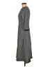 Unbranded 100% Polyester Houndstooth Black Casual Dress Size M - photo 5