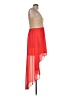 Arden B. Color Block Red Cocktail Dress Size L - photo 4