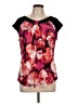 Worthington Pink Short Sleeve Blouse Size L - photo 1