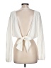 Unbranded Ivory Long Sleeve Blouse Size L - photo 2