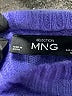 MNG Purple Pullover Sweater Size M - photo 7