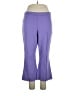 On 34th Solid Purple Active Pants Size 0X - photo 1