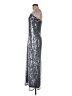 Hutch Metallic Silver Cocktail Dress Size M - photo 5