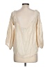 Flying Tomato 100% Rayon Ivory 3/4 Sleeve Blouse Size M - photo 2