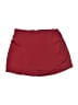 Japna 100% Polyester Solid Burgundy Casual Skirt Size L - photo 1