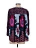 One September 100% Polyester Purple 3/4 Sleeve Blouse Size S - photo 2