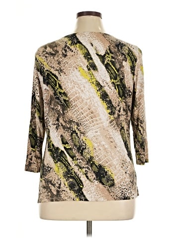 Dana Buchman 3/4 Sleeve Blouse (view 2)