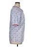 Vineyard Vines 100% Cotton Blue Short Sleeve Blouse Size 16 - photo 4
