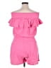 Vineyard Vines 100% Cotton Solid Pink Romper Size XL - photo 2