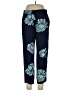J.Crew 100% Polyester Print Blue Casual Pants Size 10 - photo 1