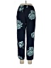J.Crew 100% Polyester Print Blue Casual Pants Size 10 - photo 2