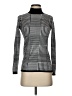 T Tahari Houndstooth Black Turtleneck Sweater Size XXS - photo 1