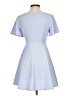 Shein 100% Polyester Solid Blue Cocktail Dress Size 2 - photo 2