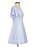 Shein 100% Polyester Solid Blue Cocktail Dress Size 2 - photo 4