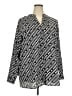 Calvin Klein Black Long Sleeve Blouse Size 2X - photo 1