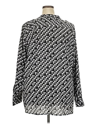 Calvin Klein Long Sleeve Blouse (view 2)