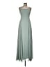 DB Studio 100% Polyester Green Cocktail Dress Size 8 - photo 1