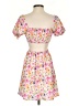 Shein Floral Pink Cocktail Dress Size 2 - photo 2