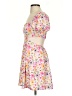 Shein Floral Pink Cocktail Dress Size 2 - photo 5