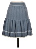 Willow & Wind Chevron-herringbone Blue Casual Skirt Size M - photo 2