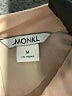 Monki 100% Polyester Pink Long Sleeve Blouse Size M - photo 7