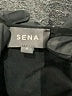 Sena Solid Black Casual Dress Size 0 - photo 7