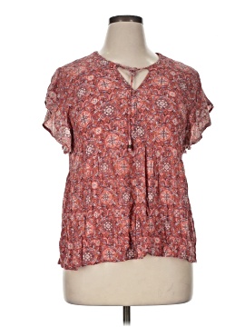 MASON & BELLE Short Sleeve Blouse (view 1)