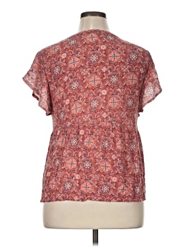 MASON & BELLE Short Sleeve Blouse (view 2)