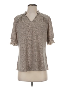 Adrianna Papell Short Sleeve Blouse