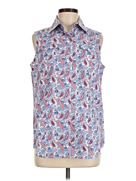 Back In The Saddle Sleeveless Button Down Shirt