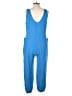 MIHOLL Solid Blue Jumpsuit Size S - photo 2