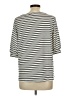 H&M Stripes Gray 3/4 Sleeve Top Size L - photo 2