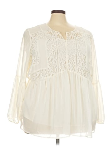 Stylus 3/4 Sleeve Blouse (view 1)