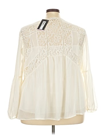 Stylus 3/4 Sleeve Blouse (view 2)