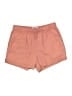 Old Navy 100% Cotton Solid Orange Pink Shorts Size 14 - photo 1