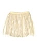 Crewcuts 100% Polyester Metallic Gold Ivory Skirt Size 8 - photo 2