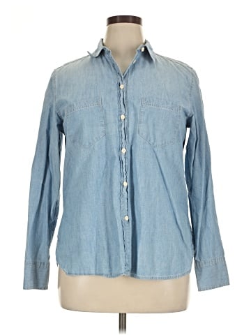 J.Crew Long Sleeve Button-Down Shirt (view 1)