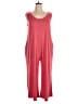 Unbranded Solid Red Pink Jumpsuit Size XXL - photo 1
