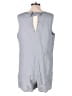 Junk Food Solid Gray Romper Size XL - photo 2